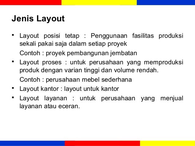 Jenis Layout Gudang | ekma 4215 manajemen operasi modul 3 desain proses dan Jenis Layout Gudang | ekma 4215 manajemen operasi modul 3 desain proses dan