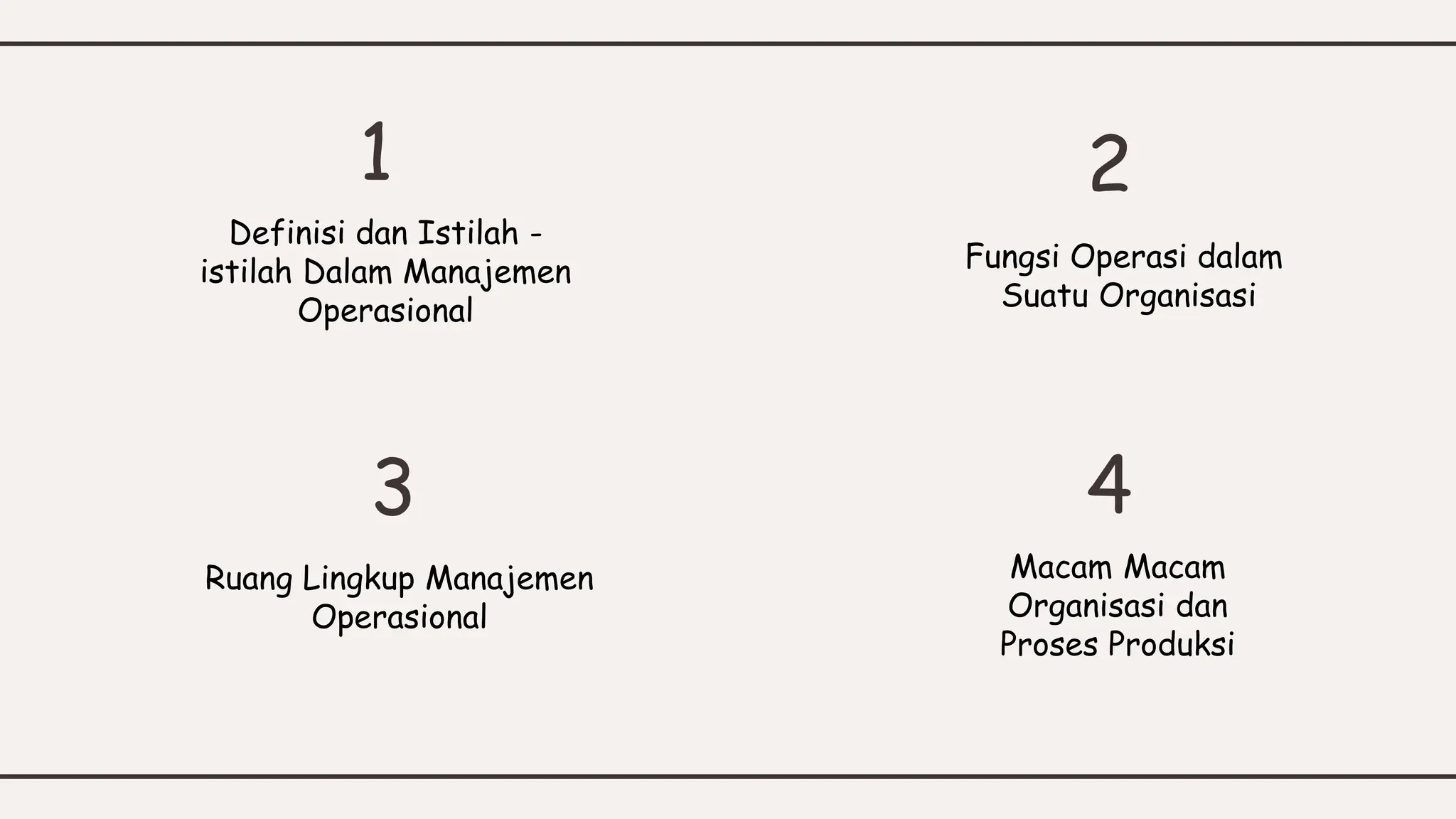 Manajemen Operasional Kelompok 1 Pptx 2024 Pptx