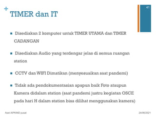 Timer Osce Manajemen OSCE dan menjadi KOC.pdfooooooooooooo | PDF