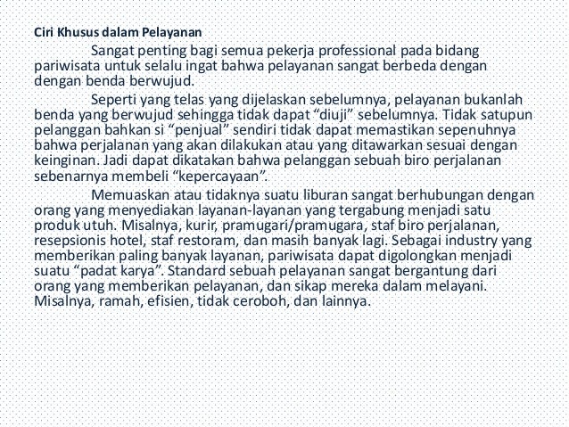 Manajemen Pariwisata dan Biro Perjalanan Wisata