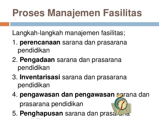 Manajemen pengembangan fasilitas sekolah
