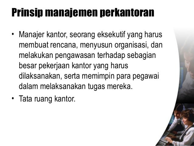 Manajemen Perkantoran Modern