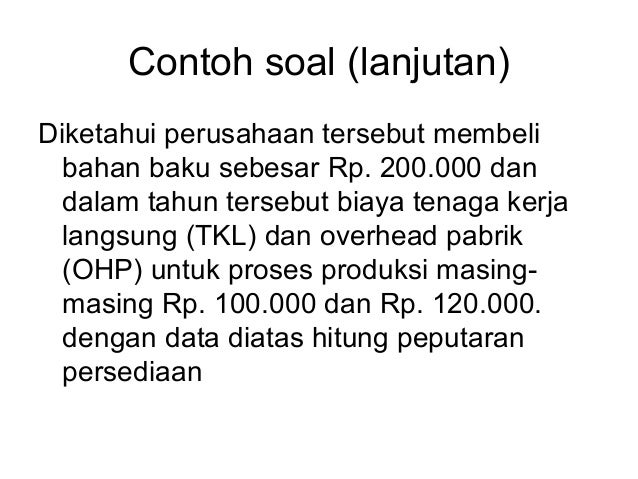 Manajemen Persediaan