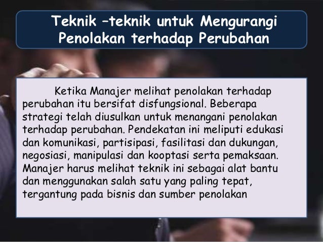 Manajemen Perubahan University Manajemen Perubahan University