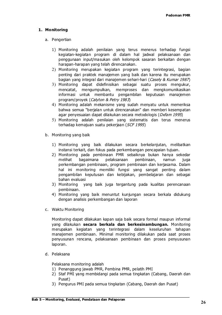 Contoh Laporan Kegiatan Pmr Di Sekolah Kumpulan Contoh Laporan