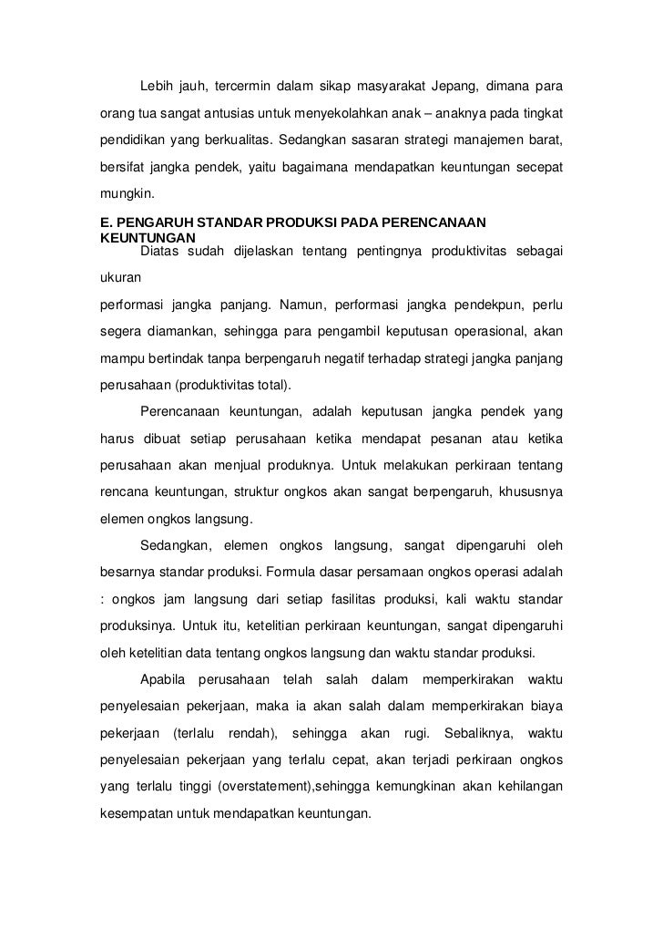 Manajemen Produksi
