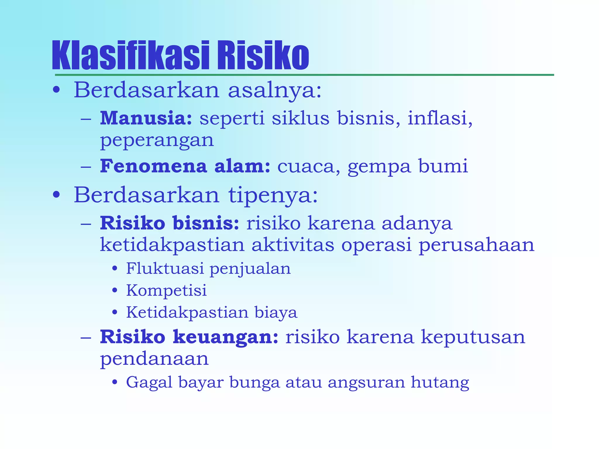 Manajemen Risiko mm/S1 | PPT