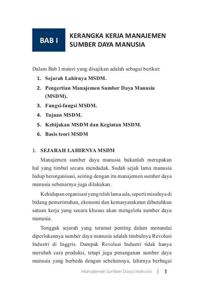 Manajemen Sumber Daya Manusia Priyono