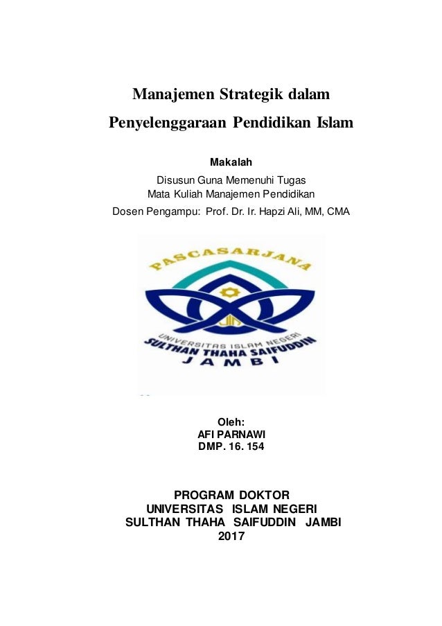 M S Afi Parnawi Prof Hapzi Ali Cover Uin Sts Jambi