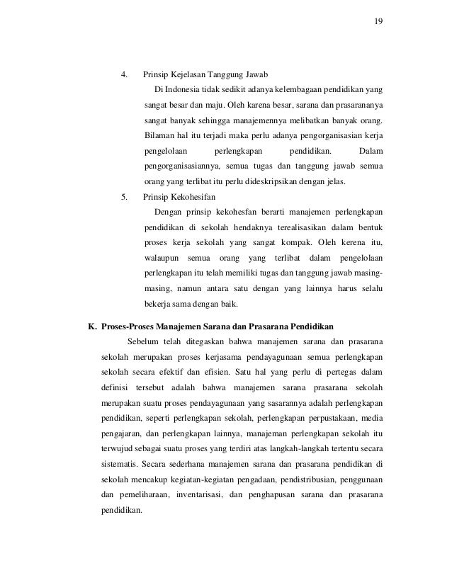 Manajemen sumber daya biaya dan sarana prasarana