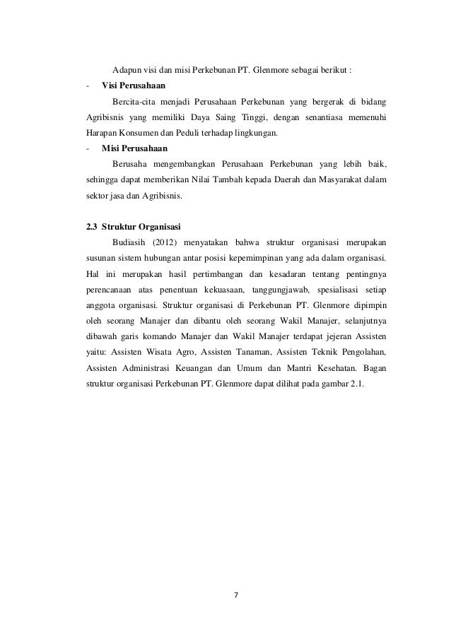 Contoh Laporan Magang Mahasiswa Manajemen Sdm Audit Kinerja