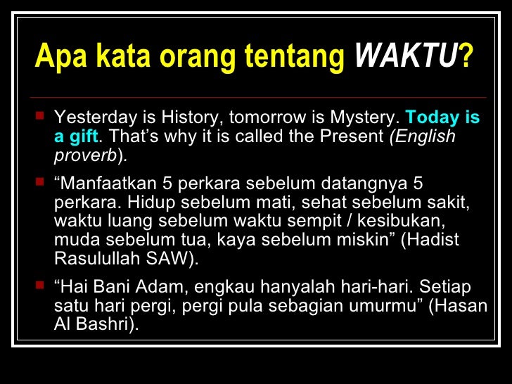 Manajemen Waktu Manajemen Waktu