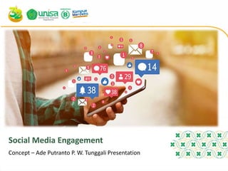 Social Media Engagement
Concept – Ade Putranto P. W. Tunggali Presentation
 