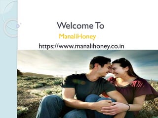 Welcome To
ManaliHoney
https://www.manalihoney.co.in
 