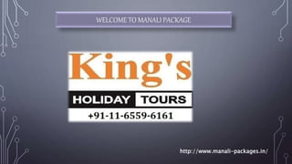 WELCOME TO MANALI PACKAGE
http://www.manali-packages.in/
 