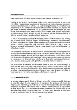 Análisis de Sistemas

23/            : .&
                /                    //&   &    ,                        $&     %4

    /<                           &             / / 0& .
                                                  &                    0/    & ?             5
    $&         +                    0& 0/                            $& %    /: &
                                                                                /
                        $&        % . $&,&                         0 & &         & $&    ?
   0 & &                /        $&   : .
                                       /            &              &     //&       0 &
:/ <  5                0 &                                   &       $&        $   : /
 /    .                      &          / /.                   $&     %? 9     &   0
$&     /                               & .& ? & &           0    &    0&     <
      ?            &                 0& . & / $ & &
                                              /

    / / 0/
       &          &:/        / &      0& / &   $&     %       $&     +
:/              D            /    /.         5 $&                    ?
/ /.               $&    % 0/   & : && :
                                   /    /      0 &      $&    %    &
 &/ ? +
   0        / 0
              +        :/      &/0        $
                                          5     &   5 0 &
                                                     +?          ?
    /      0 & &    $&    %   /      / 0/          &:/     $&   %
/ ,&     &

         E &                 $&                         %   0/       & &       &      $ .
      &   //  &        &   / &                          , %? 0 & 5 0/    < &      0 & :/
           $&    %            0                         0 &  // +
                                                                &        $&   < &: 9 /
    9   /0 &       ;&      ;0 &                         & &     < &:  /   // &
     . /&       /     &&   +                            $&        &&           : $
                                                                                 / /
                   ?+    :/                             $/

          E        &    $&  %          &                                                5+
         & &
         0         ? 0    %   +    & 0 5                                       &  , % + /
&                 $&    %          E &       /                                      0 +
  // + /
     &     0  %      .?     $
                            &    &    / /  &                                  0 &    /
  ;&       $&   %      %        <        $
                                         &   &


         !$!) " !-'&
                  #2

                       .       0/          $&     .&   $&      & ; 0 ?    0 &5    &:/
                        .        /         &    , %       0       0 &     ?     & ?
    :/    ?                  &    +           9         ?      .    0/        & &
                                         /: &/                $&   % 0 &       /
                . ?0 &                 & & :9/               0        0 &   E & %
0   &5         0 &    ;&                < <?     $   +     $            0           .
    /            $ &                  .    9 A     /: & &
                                                     /       , %
 