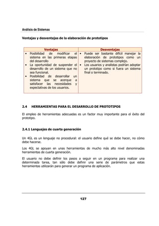 Análisis de Sistemas

4 * !% B" )2 * !% " !
   # !)       # !)                                  !$ !-. " 1 &# '&)
                                                      &  '*     


                      4 * !%
                         # !)                                               )2 * !%
                                                                                # !)
     •                                        $ &         •     /        &         $5                ;&
                                0&       &          0               &    %    0&    0                     /
                &&                                             0& +                  0 ;
     •       0 &/                     /0         &        •        // &   +         0 &5              0 &
             &&             /                  :/              / 0&     0         $& /
                                                                                   /
             $
             /                                                 $      &
     •                                   &&     & /
                      :/                      &:/
             $ &                                   +
         A
         0      .                    // &




     3

         0           < &&                       /             / $    &   /+    0 &    0 &            9A
0&       0


     3       * ( ) " - ! # 6 * !-.
              6 !%    ( !        '*

         C       /          /;         0&           / @
                                                     &        // &       $    :9
                                                                              /       <         &?        %
         <   &

         C           0 +             /         < &&                  /<              .
< &&                    /&               &     %

   // &                          $&             0          /&            / 0& &      0 &    &     ,& /
     &            & ?               %                   $& /              &    0 &     &        :/
< &&             / ,&           0 &             & & / 0& &               0   %
 