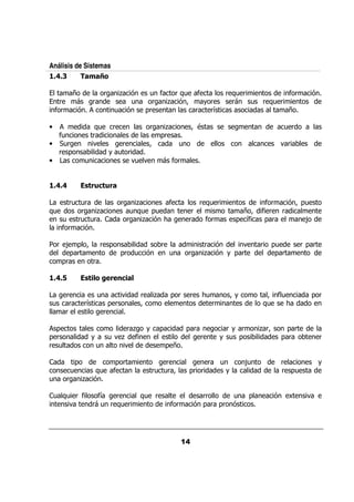 Análisis de Sistemas
    3             !,!8&

             E            &     , %             / $ &: $
                                                       /        & : &
                                                                    /         $&                                     %
     &                &           /               & , %?   + &    &   / & : &
                                                                           /
    $&        %                / %             0&        &   &5               E

•                      :/      &               &      ,                ? 9                                /&
  $/                  &                              0&
•  /&                 .          &             ?               /                                        .&
  & 0                         + / &
•                 /                      . .
                                         /                  $&


    33            )#( # !
                     -(

    &/ / &                          &      ,      $                      & : &
                                                                            /                $&               % ? 0/
:/     &     ,                            / : 0/
                                             /                      &                     E? $&           &
   / &/ /  &                            &    , % <                 &         $&         0 5$ 0 &                   ;
   $&    %

    & ; 0 ?   & 0                                      &                     & %      .         &     0/          & 0 &
        0 &                         0&   / %               /       &         , % + 0 &                 0 &
     0&     &

    39            )#& 6
                   '               *'
                                    -!

   &                      /         .      &       ,        0 &     &     </           ?+        ? $/                0 &
 / &              &5          0 &          ?                                &                   :/   <
   &                      &

  0                       & , +                     0              0 &              & + &       ,&?         0 &
0 &                +   /., $                                             &        + / 0                   0 &             &
& /                  /   .                                 0 E

              0        0 &                            &                      &    /         ;
                                                                                            /             &               +
             /      :/ $                           &/ / ?
                                                       &           0& &            +                      & 0/
/        &        , %

    /: & $ $
      /     5 &                            : &
                                            /                             &&           /    0         %       A     .
      .   & / & : &
                 /                                          $&          % 0 & 0&       %
 