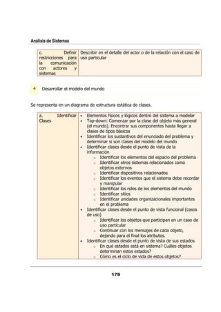 Análisis de Sistemas

                         $&   & &                                &            &   %
    &     &             0 & / 0 & /&
                   /      %
                    &      +



              &&    &                /


   & 0&                 /   &             &/ /&

                        $ & •               $
                                            5          + %            &                         &
                            •       0M    P@            ,& 0 &                    ;            &
                                G        / H            & & /         0           <        &
                                               0
                            •          $ &         /      .               /           0&       +
                                     &    &                                       /
                            •          $ &                       0/           .
                                    $&   %
                                     o      $ &                   0     0&
                                     o      $ & &            &
                                        ;      A&
                                    o       $ &    0    . &
                                    o       $ &       .    :/              &                   &    &
                                      +      0/ &
                                    o       $ &     &                      /
                                    o       $ &
                                    o       $ &/         &     ,       0 &
                                            0&
                            •         $ &               0/       . $/        G
                                    / H
                                    o       $ &        ; : 0 & 0
                                                           /           /
                                      / 0 & /&
                                    o        /&             ;         ; ?
                                        ;      0 &    $       & /
                            •         $ &               0/       .    /
                                    o    :9
                                          /                       4 /      ;
                                          &                  4
                                    o   %               .            ; 4
 