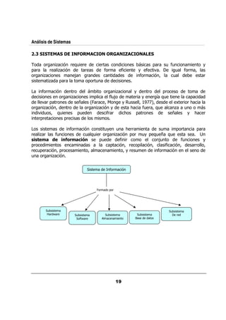 Análisis de Sistemas



         &  , % & : &
                   /          &                              0 &   /$
                                                                    /                   +
0 &       & , %       &         $&               $       + $ .        /     $&    ?
 &      ,         ;     &                                 $&  %?     /                  &
          , 0 &          0 &/

       $&     %        &                &    ,     +    &     0&
                  &    ,          0        $;
                                            /       & +   & 5:/       0
        .& 0 &              E   G! &  ?        + / ? #-))H?       A& &<
 &       , %?     &           &     , % +         <   $ & ?:
                                                       /    /     , /
      ./ ? :   /           0/           $&&     <   0 &          E   + <                &
      &0&       0&

               %      $&
                      /+   / < &&          /    0 &                               0 &
& ,&   $/      /: & &
                  /        , % 0 & / 0 : E :
                                    +    /    /
)' ,! " '+ ,!-.
  )#       *& '*    0/      $&            ;
                                          /       $/                                    +
0&                       0  %? &  0   %?     $ %?                                &&     ?
& / & % ? 0&
    0           ?            ?+& /       $&   %
/ &   , %


                                           $&    %




                                     ! &   0 &




         /                                                          /
         (& P &            /               /             /              &
                               $ &
                                P                    =
 