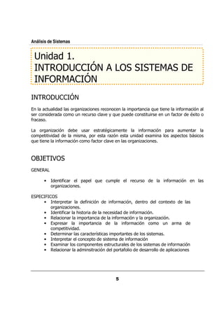 Análisis de Sistemas


                            #
                                         1
              !                         1
                             1
                   /             &      ,      &               0 &         : /         $&              %
  &                    &             / & /&        . + : 0/
                                                        /                 /&       / $ &              9A
$
&

          &         , %            / &    & 9                        $&        %   0 &        /        &
      0            .                ? 0 &    & ,
                                               %              /           A               0
:/                    $&         %     $ &    .               &      ,



    => B
C

              •            $ &         0 0    :/    /0        & /&                 $&         %
                       &   ,

               !
              •          &0& &      $ %              $&     %?       &               A
                       &    ,
              •             $ & < &                            $&    %
              •                &  0 &                 $&      % +   &          , %
              •        A
                       0& &        0 &                      $&    %              /        &
                         0    .
              •           &     &   &    &5           0 &
              •          &0& &        0                       $&     %
              •        A     &      0                &/ /&                               $&       %
              •                &        & %           0 & $               &&         0
 