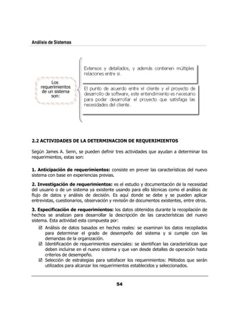 Análisis de Sistemas




           4

   D >                        ?        0/     $& &         .        :/       +/                    &           &
& : &
   /                ?              @

    * ''!-. "
     # 1 '*
      -                        ? ' * &)0
                                ( ,' #                          0& .&        &       &5                        /.
                              A &
                              0     0& .

   * )# !-. "
    2 ' '*
        6                          ? ' * &)0
                                     ( ,' #          / +                /            %
   // &     /                         + A       /    0 &                9
$;
 /        +                               %       :5
                                                   /                             +           0/                0       &
  & . ? /     &                    ?   &. % + & . %      /                       A            ?        &           &

  )1 -+ !-. "
      '- '*
       '        ? ' * &)0
                 ( ,' #                                                     /&               &    0        %
< <       , 0 &    &&  &                                &0 %                 &       &5                    /.
           .        0/   0 &@
                                               < <     &    @      A                           &           0
      0 &               &     &          &              0 E                      +           /0
                                    &   , %
                $       %           & : &
                                       /                  @             $                &      &5  :/
                        /&              /.         +   : .
                                                        /                                    0 & % <
       &    &                        0 E
                %                 &        0 &    $    &    & : &
                                                               /                 @   9             :/              &
      / ,               0 &            ,&   & : &
                                               /                         +
 
