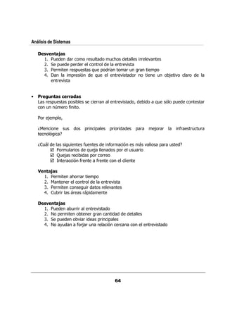 Análisis de Sistemas

        )2 * !%
            # !)
        #  /            &     & /          /<               &&   .
        '    0/         0 & &     &             & .
        *   &          & 0/     : 0
                                 /         &5     &/ &                0
                        0& %     :/           & .   &                     /   ;.       &
              & .


•       6 * !) - !"
         (#        !)
        & 0/    0                 &&             & .   ?              : % 0/
                                                                       /                           &
        / D & $

        & ; 0 ?

    2              /         0&   0        0& &            0 &        ;& &         $
                                                                                   &       &/ /&
          %    4

    2 /            /     $
                         /        $&    %                        .         0 & /   4
              ! & /&      : ;
                           /         0 & // &
              3/ ; &       0 & &&
                 &   % $
                       &      $
                              &

    4 * !%
       # !)
      #    &          < && &      0
      '             &       &              & .
      *    &                / &        &    .
          /& &        &    & 0

        )2 * !%
            # !)
        #  /           / &
                        &&     & .
        '     0 &             & &
        *    0/          .&       0&       0
               +/        $&;& / &          %     &                   & .
 