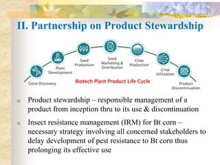 The experience of the Biotech Coalition in the Philippines?