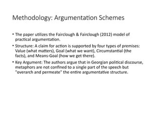 Exploring Metaphor in Literature and Argumentative Discourse: Cognitive ...