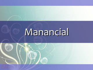 ManancialManancial
 