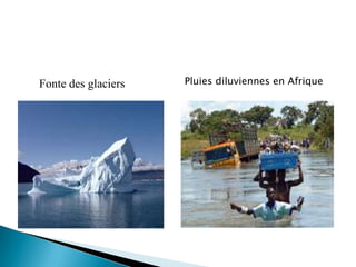 Fonte des glaciers

Pluies diluviennes en Afrique

 