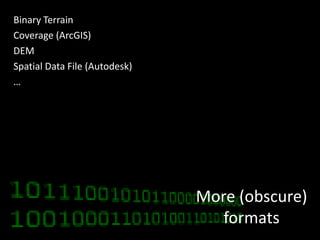 MySQL Spatial extensionsCREATE TABLE tweet(  id BIGINT,  user VARCHAR(15),  message VARCHAR(140),location POINT  );INSERT INTO tweet VALUES (  15924144610,  'manarth',  'hello!',PointFromWKT(Point(51.1,-0.2))  );  Spatial extensions