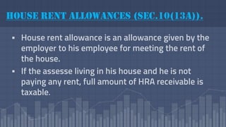 House Rent Allowance Chart.pdf Income from salary | PPTX