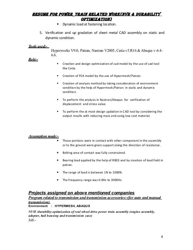 sheet metal resumes