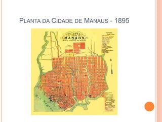 Planta da Cidade de Manaus - 1895