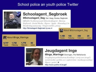 School police an youth police Twitter