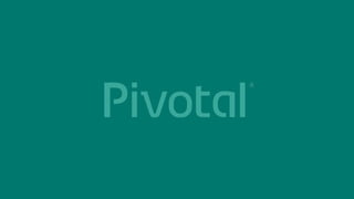 36© 2016 Pivotal Software, Inc. All rights reserved.
36
● Absolutely critical for CF users and ecosystem
● Make it lasting...