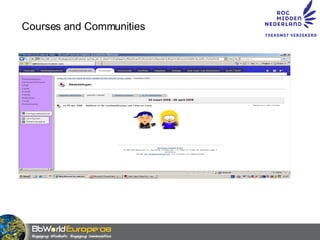Courses and Communities 