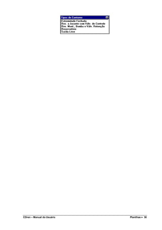 CDren – Manual do Usuário Planilhas •••• 30
 
