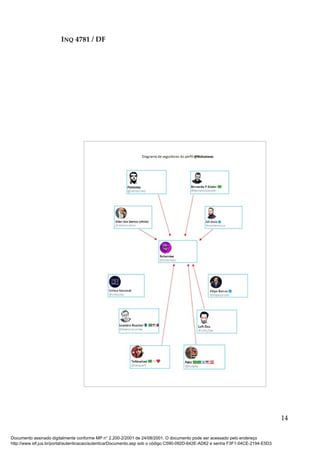 INQ 4781 / DF
14
Documento assinado digitalmente conforme MP n° 2.200-2/2001 de 24/08/2001. O documento pode ser acessado pelo endereço
http://www.stf.jus.br/portal/autenticacao/autenticarDocumento.asp sob o código C590-092D-642E-AD62 e senha F3F1-04CE-2194-E5D3
 