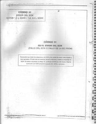 Resumen Manual Daewoo Cielo