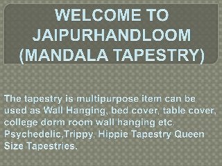 Hippie Wall Hangings Psychedelic Trippy Tapestries – Jaipur Handloom