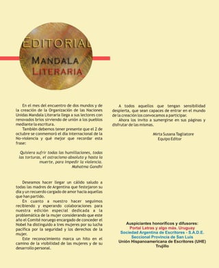 Mandala literaria no. 22