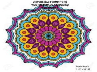 UNIVERSIDAD FERMIN TORO
VICE RECTORADO ACADEMICO
SEMINARIO II
ESCUELA DE RELACIONES INDUSTRIALES
Marlin Prada
C.I 12.458.289
 