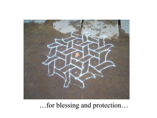 … for blessing and protection… 