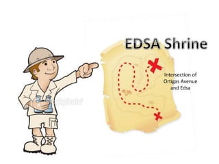 Intersection of
Ortigas Avenue
and Edsa
 