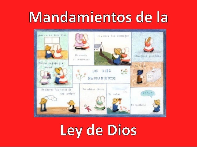 Mandaminetos de la ley de dios ok