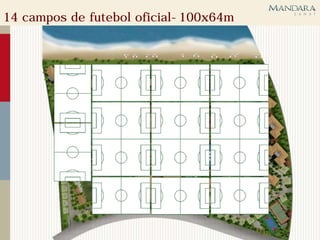 14 campos de futebol oficial-100x64m
 