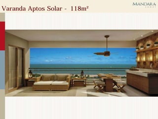 Varanda Aptos Solar - 118m²
 