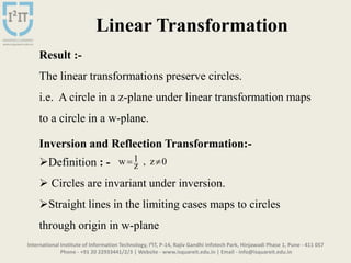 Conformal Mapping - Introduction & Examples